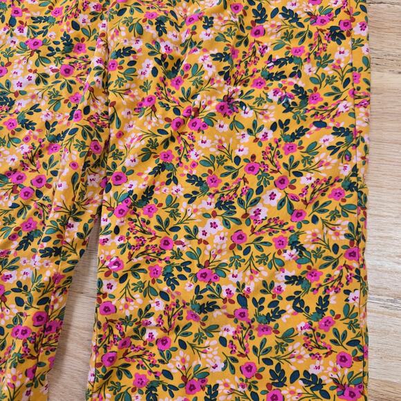 J. crew Factory Crewcuts Floral Girls Jumpsuit Size 7 - Picture 3 of 6